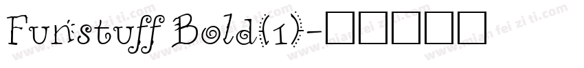 Funstuff Bold(1)字体转换